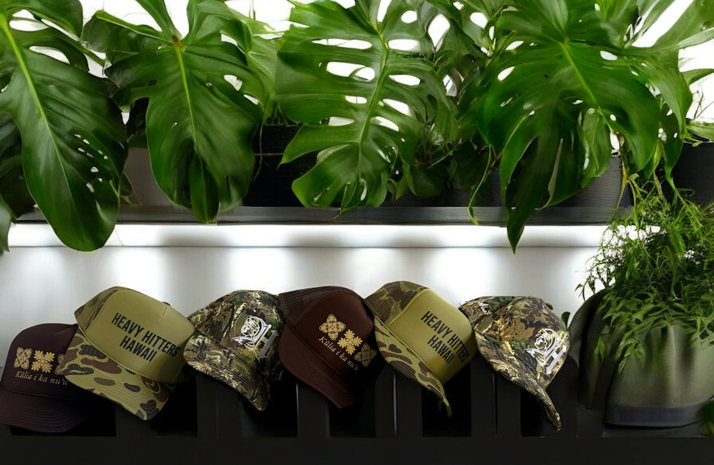 Hawaiian Quilt Trucker hat